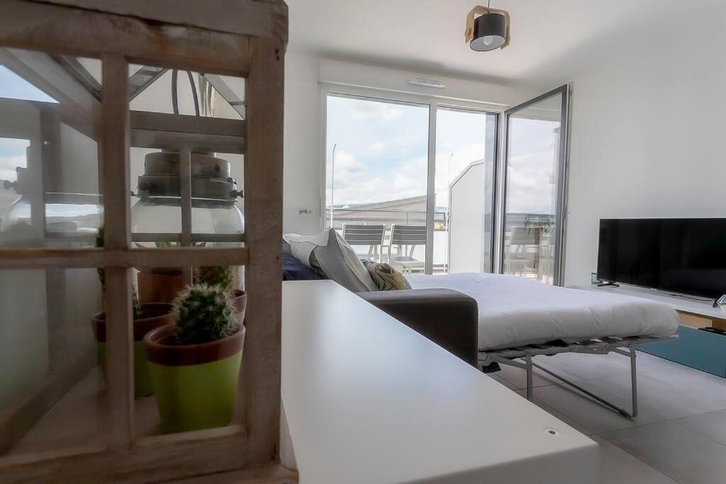 Le Nid Des Romains - T2 Neuf - Balcon - Vue Annecy Exterior foto